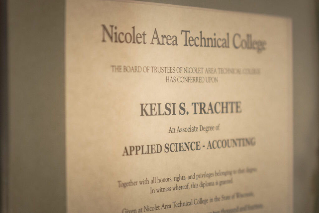 Kelsi's College Diploma